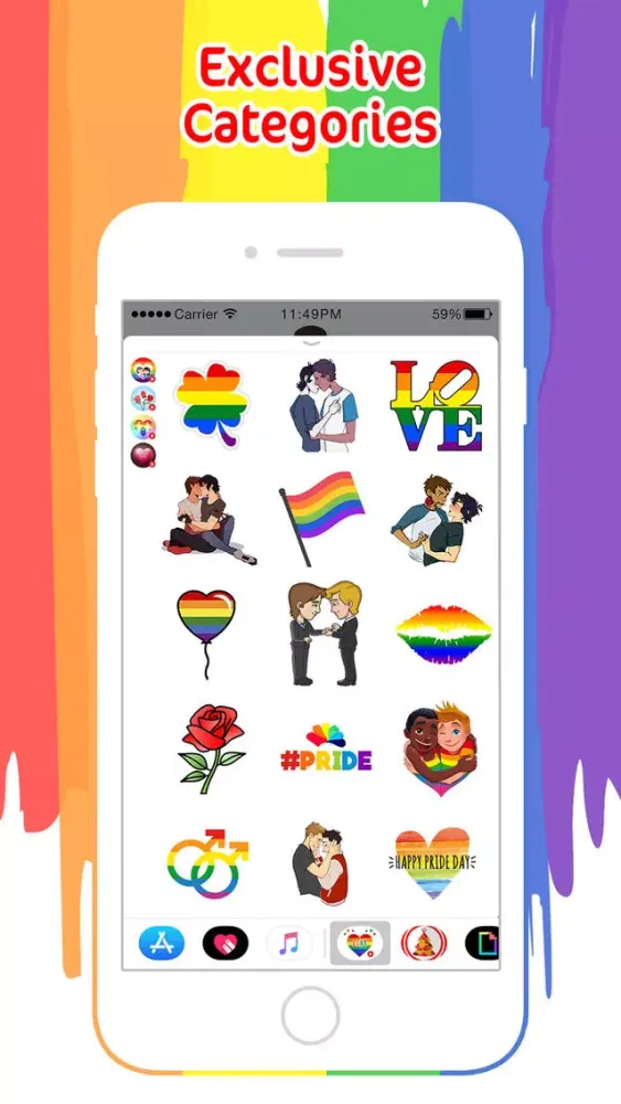 LGBT Animated Valentine's Day سکرین شاٹس