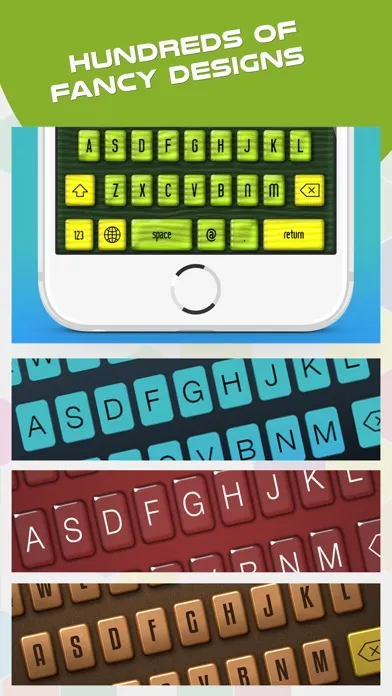 My Fancy Keyboard Themes - Colorful Keyboards for iPhone,iPad & iPod Screenshots