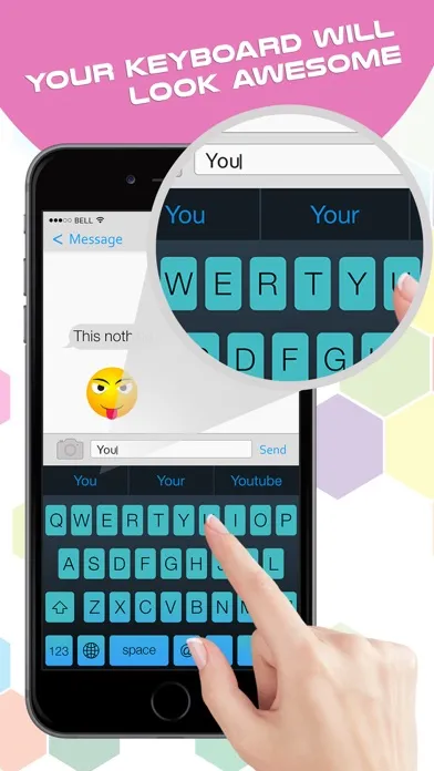 My Fancy Keyboard Themes - Colorful Keyboards for iPhone,iPad & iPod Screenshots