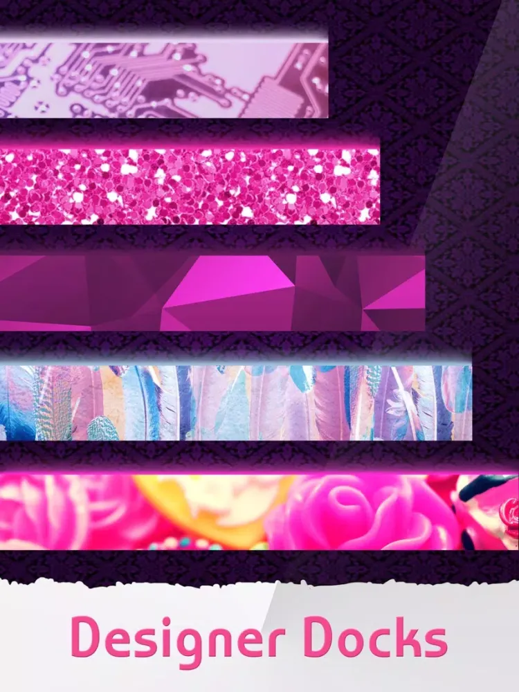 Pink Icon Skins Maker & Home Screen Wallpapers Pro for iPhone, iPad & iPod iPad  Screenshots