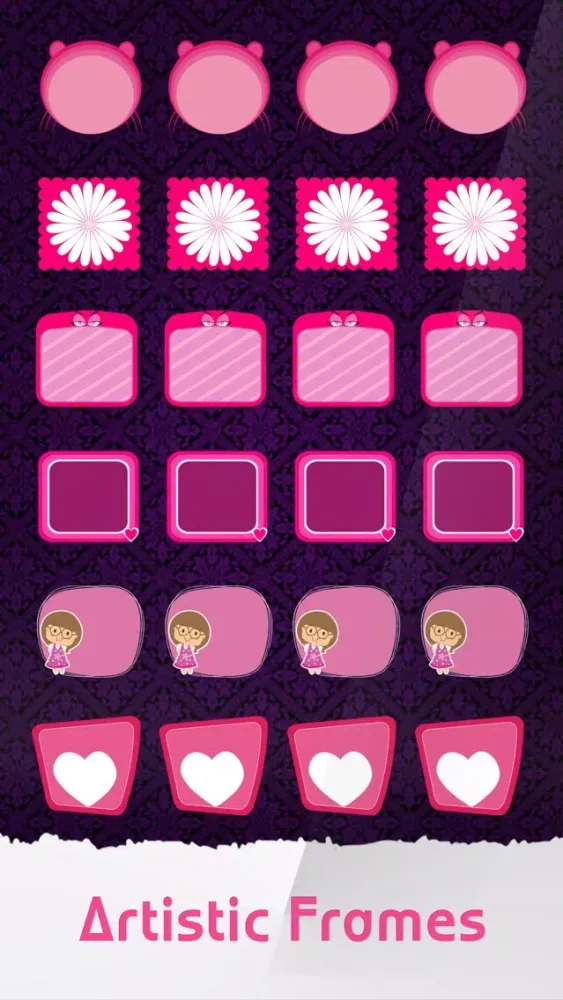 Pink Icon Skins Maker & Home Screen Wallpapers Pro for iPhone, iPad & iPod Screenshots