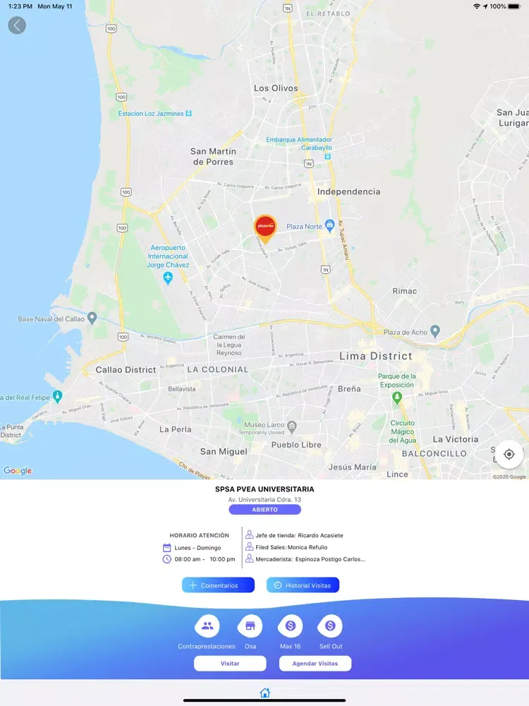 Captures d'écran de Waze Imperium iPad 