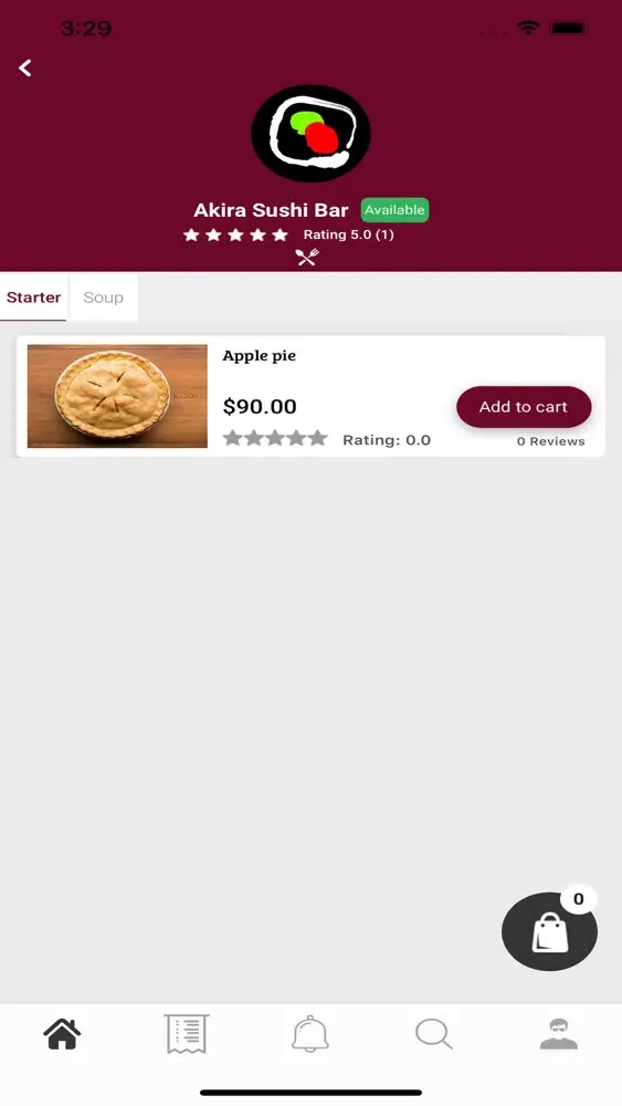 Screenshot di Owasso ONLY: Food Delivery