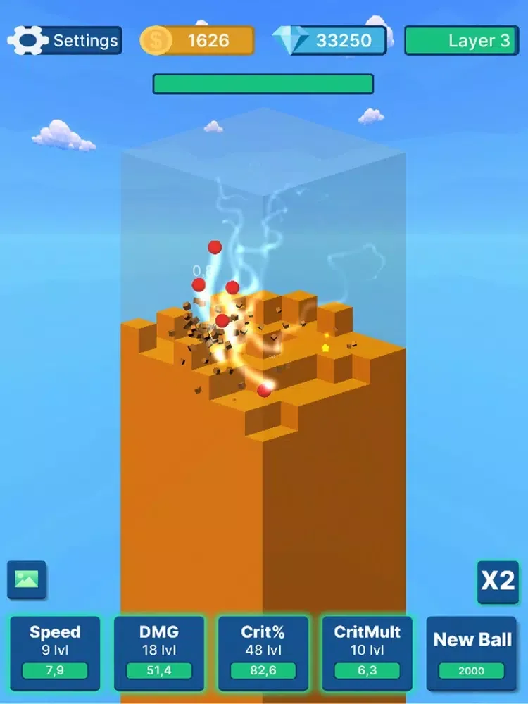 Idle Digger 3D iPad  Screenshots