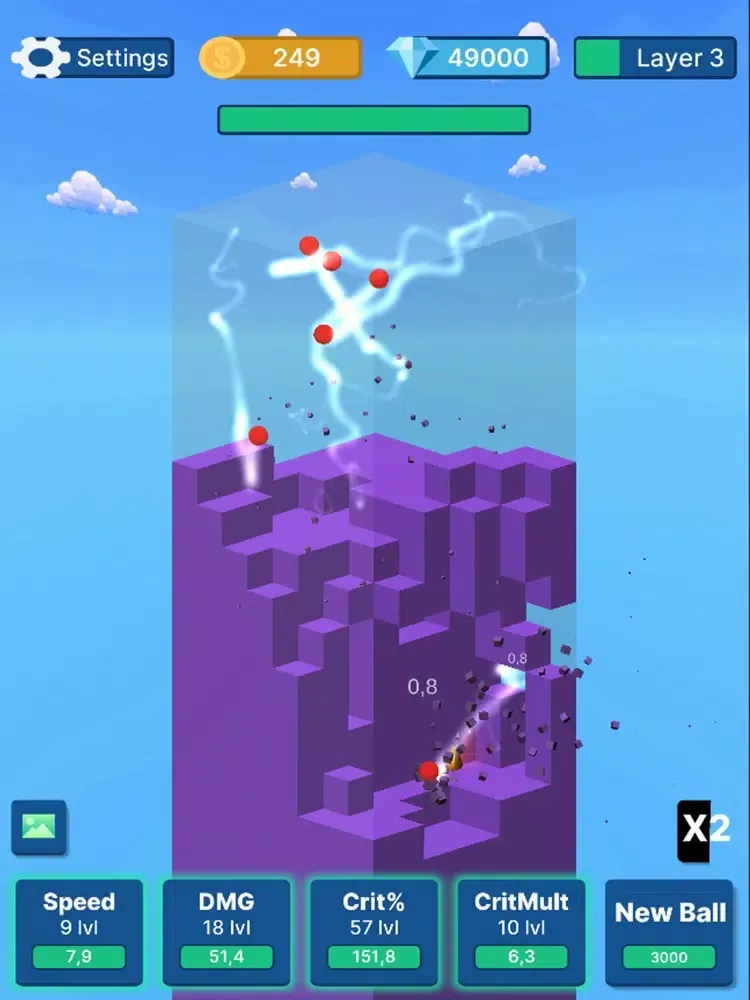 Idle Digger 3D iPad  Screenshots
