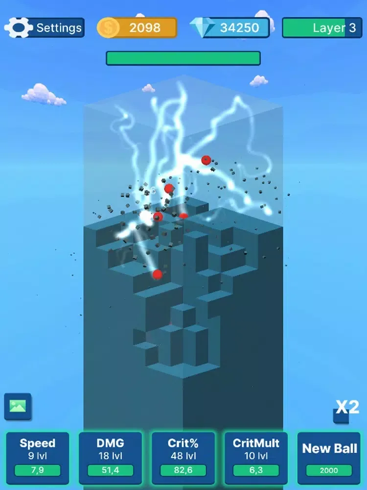 Idle Digger 3D iPad  Screenshots