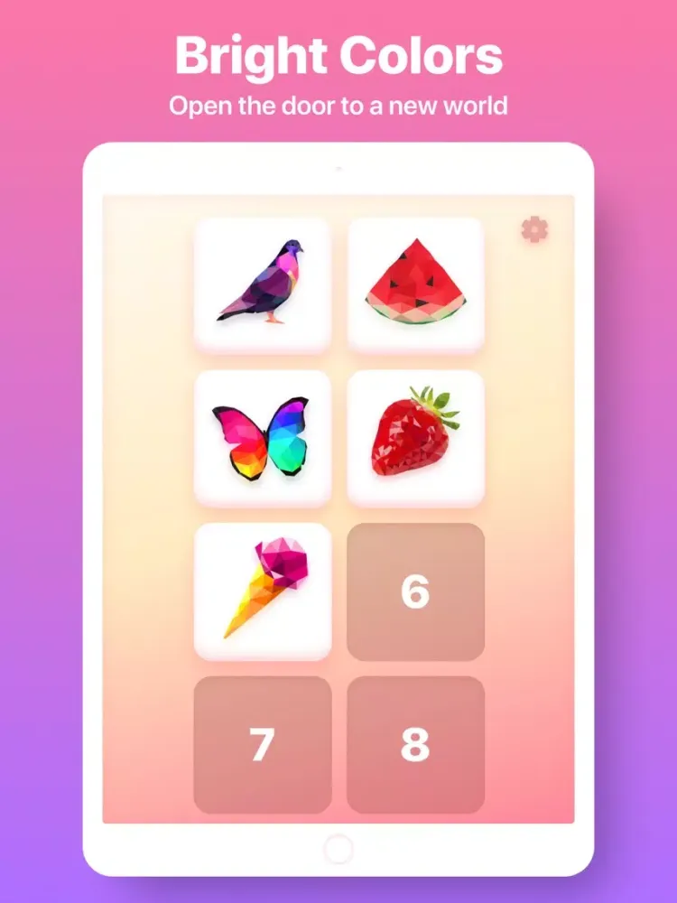 Tangkapan layar Low Poly Art: 3D Jigsaw Puzzle iPad 