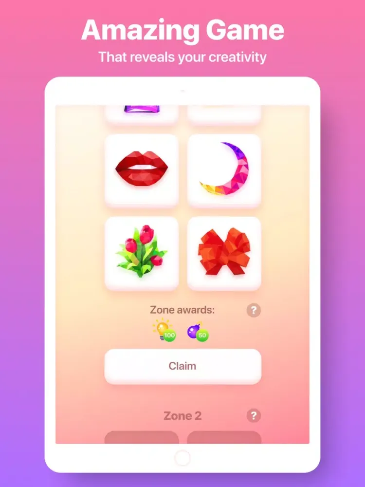 Tangkapan layar Low Poly Art: 3D Jigsaw Puzzle iPad 