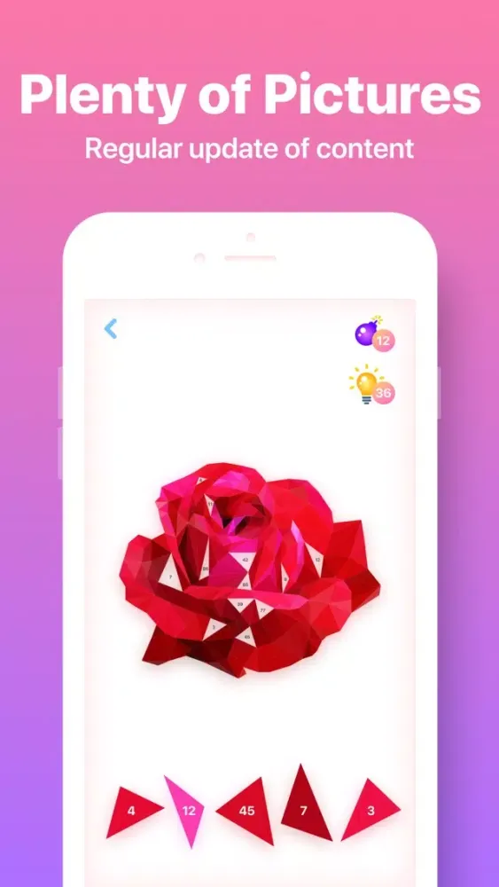 Tangkapan layar Low Poly Art: 3D Jigsaw Puzzle