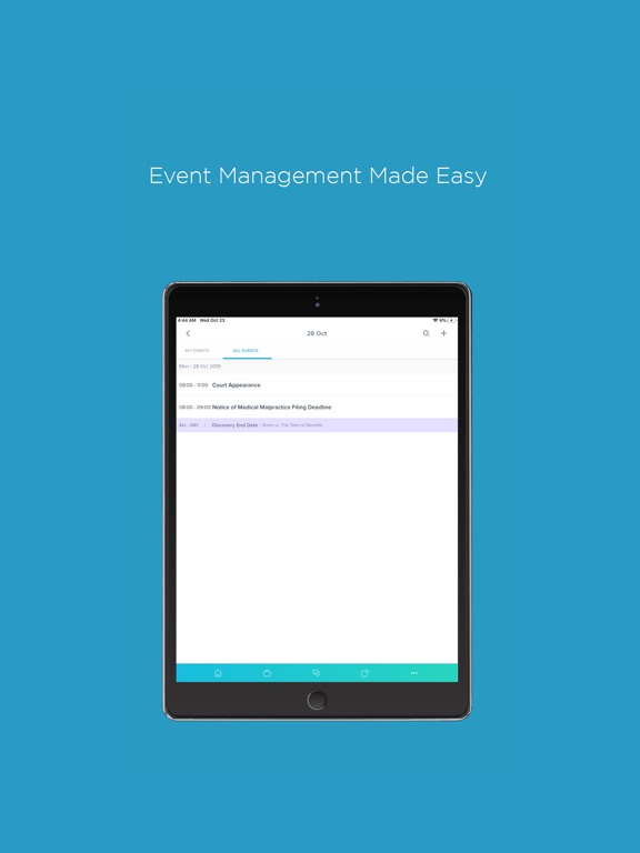 CloudLex® The Legal Cloud® iPad  স্ক্রিনশট