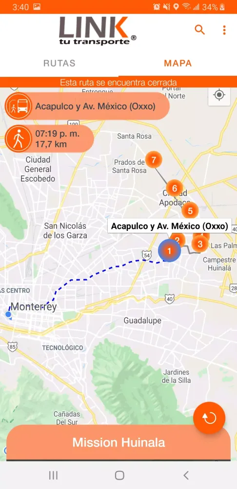 LINK tu transporte Screenshots