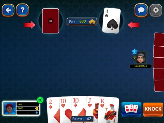 Скриншоты Tonk: classic card game iPad 