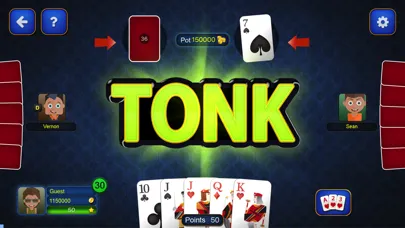 Скриншоты Tonk: classic card game