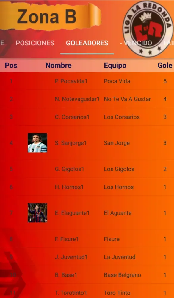 Liga de fútbol La Redonda Screenshots