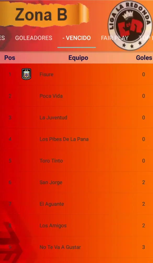 Liga de fútbol La Redonda Screenshots
