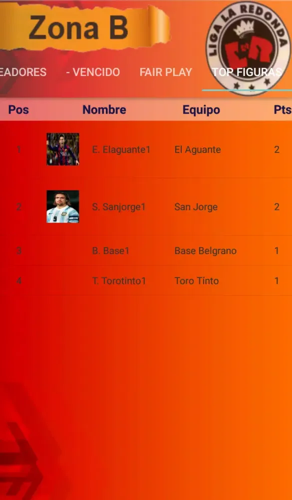 Liga de fútbol La Redonda Screenshots