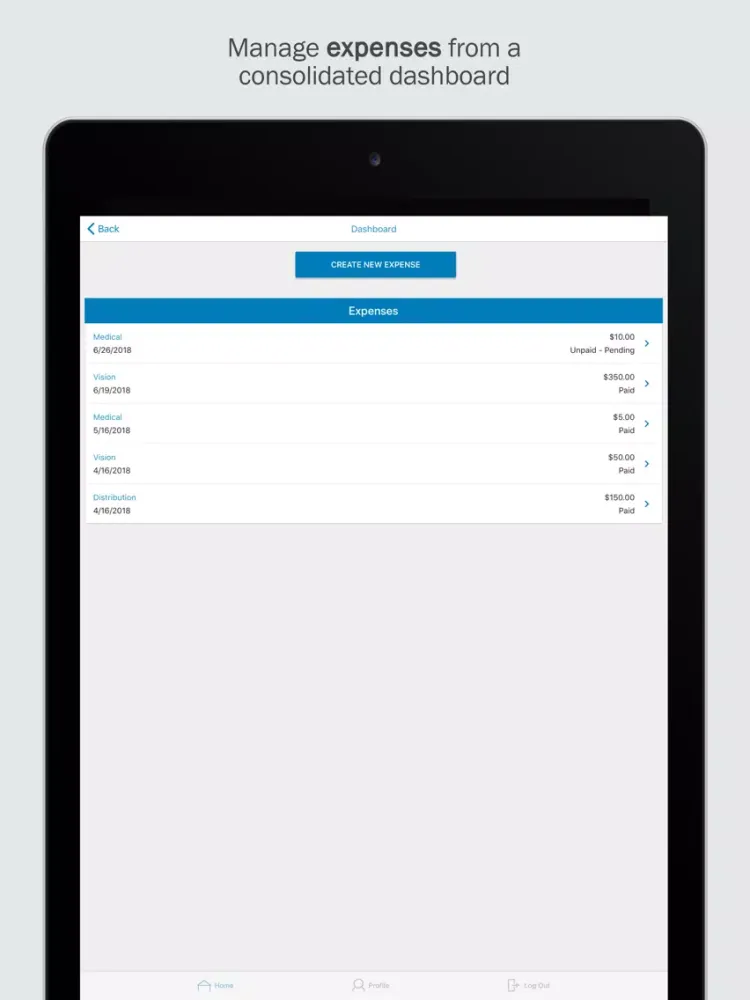 121 Benefits Pre-Tax Accounts iPad 应用截图