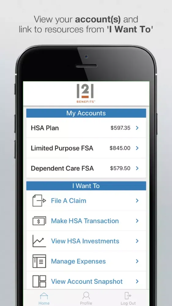 121 Benefits Pre-Tax Accounts应用截图