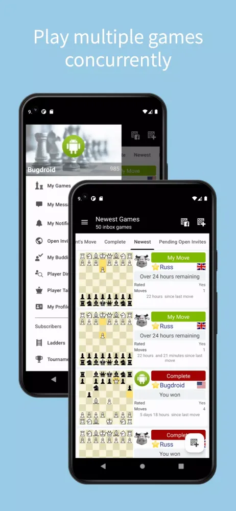 Captures d'écran de Daily Chess