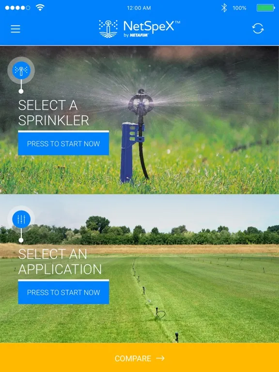 NetSpeX™ By Netafim iPad 应用截图