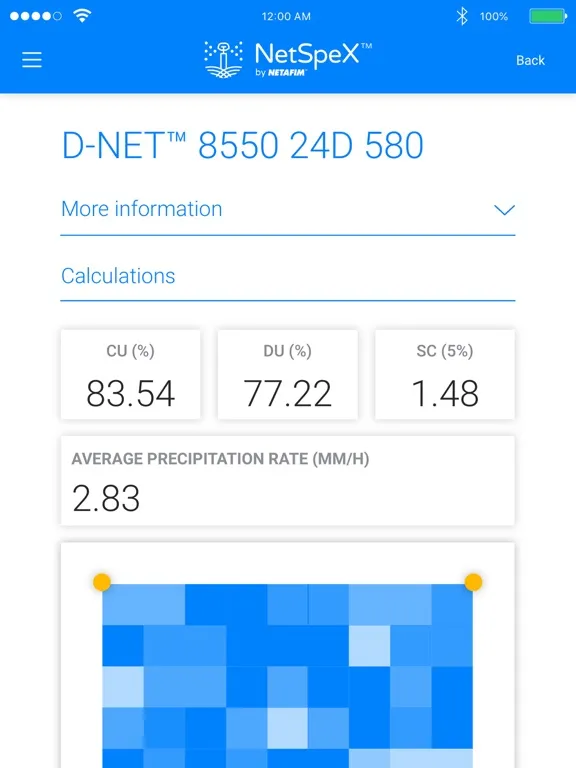 NetSpeX™ By Netafim iPad 应用截图