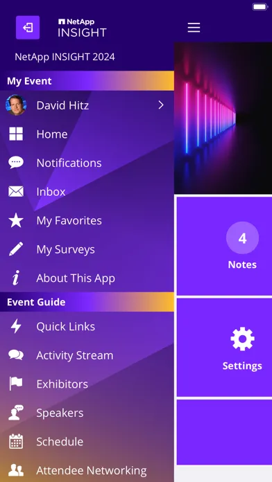 NetApp Events স্ক্রিনশট