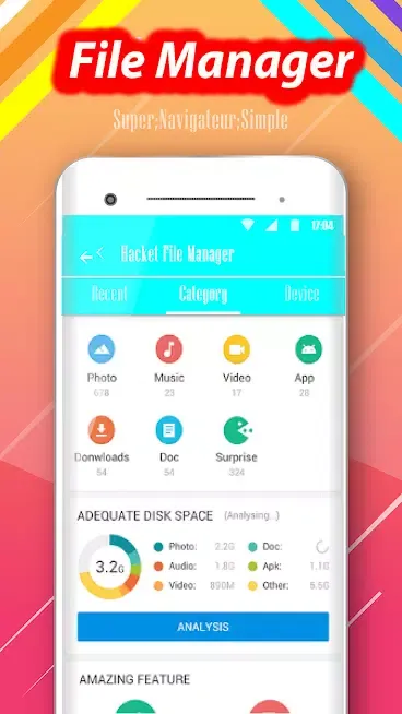 Capturas de tela do File Manager Cleaner & Transfer