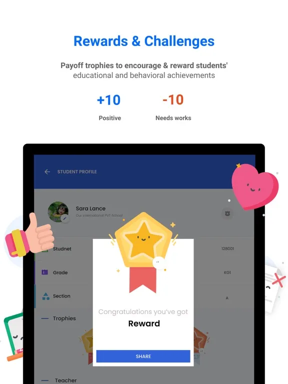Schoolvoice - Your School App iPad  Screenshots