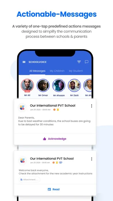 Schoolvoice - Your School App Screenshots