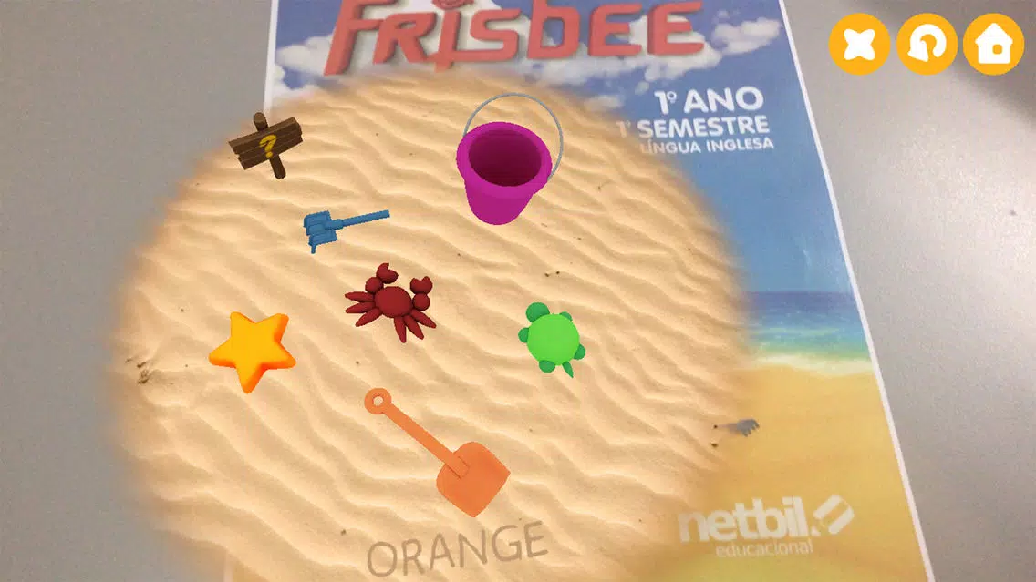 Captures d'écran de RA Frisbee
