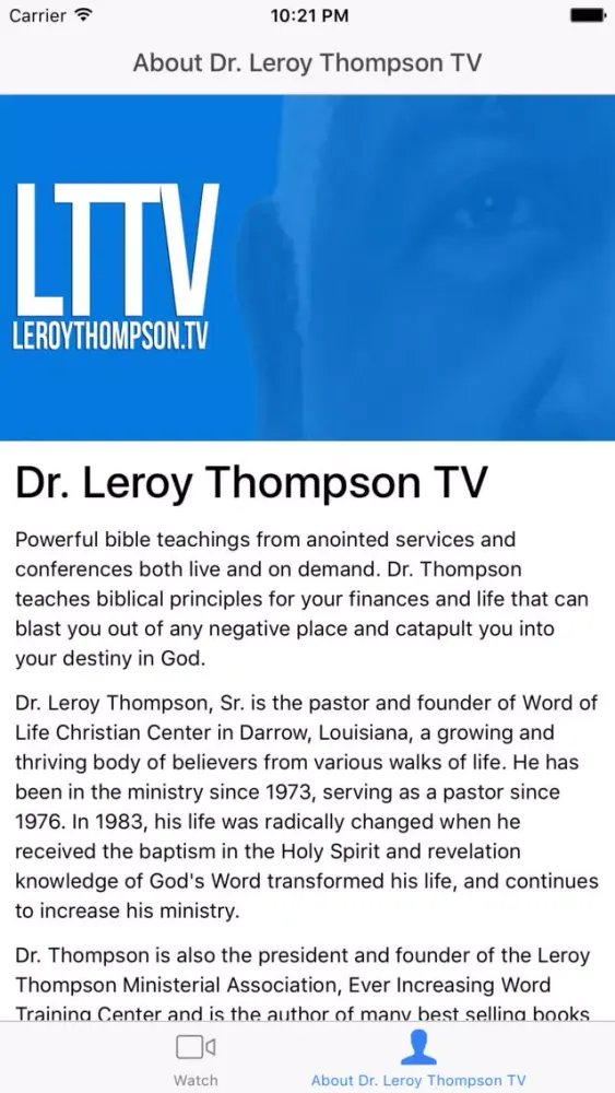 Dr. Leroy Thompson TV Ekran Görüntüleri