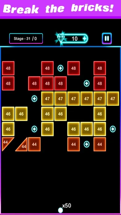 Captures d'écran de Balls and Block-Bricks Breaker