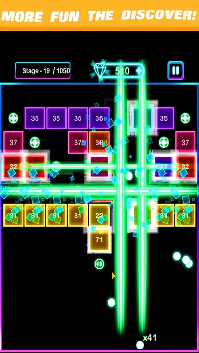 Captures d'écran de Balls and Block-Bricks Breaker