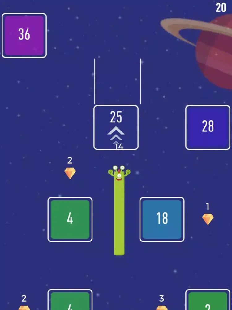Snake VS Space iPad  स्क्रीनशॉट