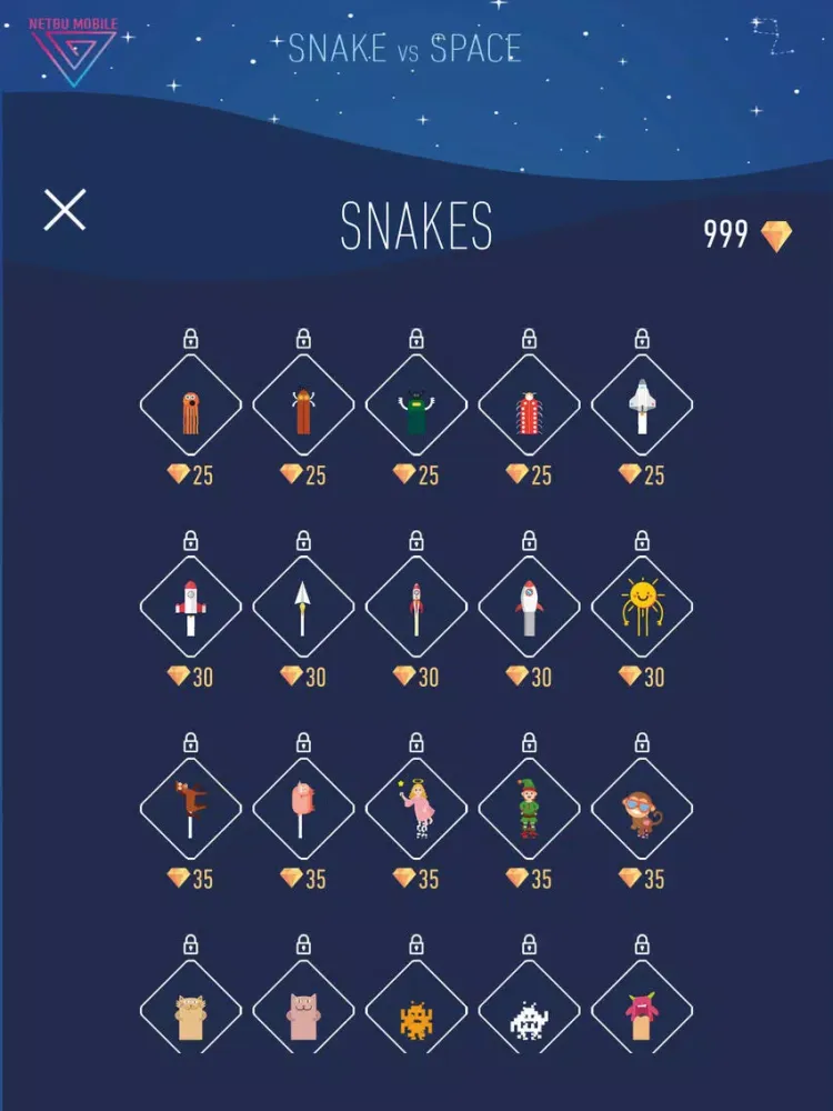 Snake VS Space iPad  स्क्रीनशॉट