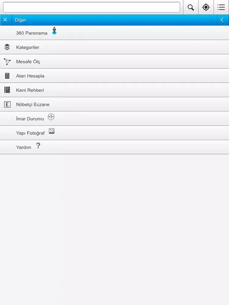 Tangkapan layar KEOS Gelibolu iPad 