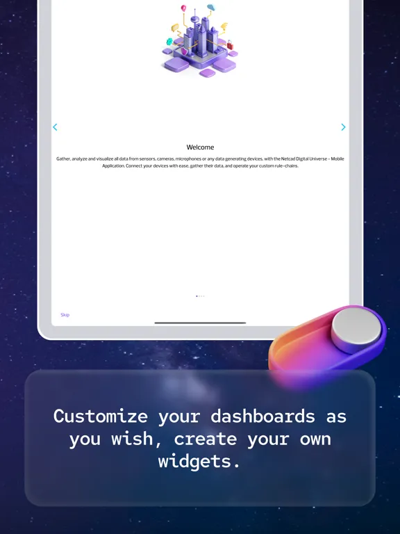 Netcad Digital Universe App iPad  Screenshots