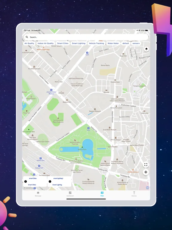 Netcad Digital Universe App iPad  Screenshots