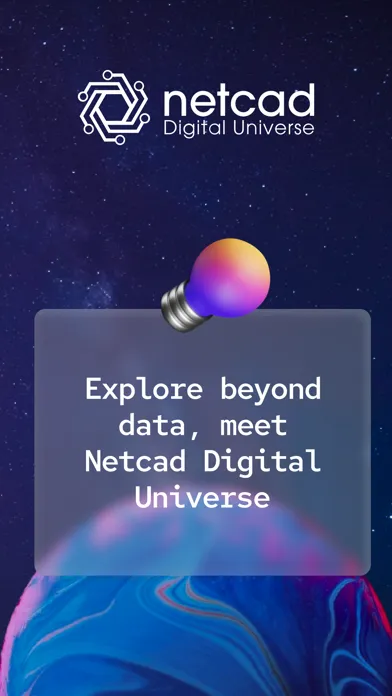 Netcad Digital Universe App Screenshots