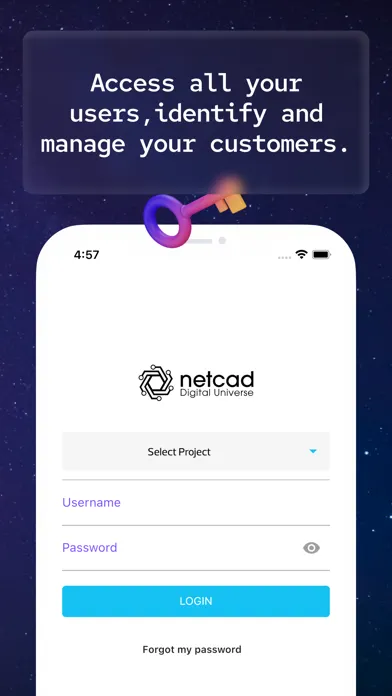 Netcad Digital Universe App Screenshots