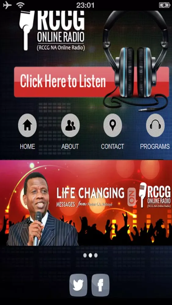 Capturas de pantalla de RCCG Online Radio