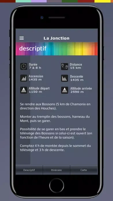 Screenshot di cham'app - chamonix