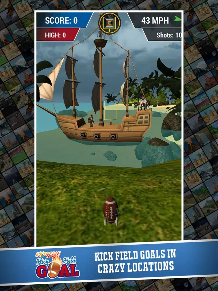 Extreme Flick Field Goal iPad  Ekran Görüntüleri