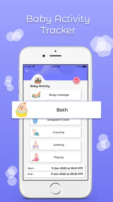 Screenshot di Parent Love : Baby Care Tacker