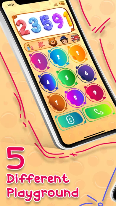 Zrzuty ekranu Baby Phone : Fun & Learn