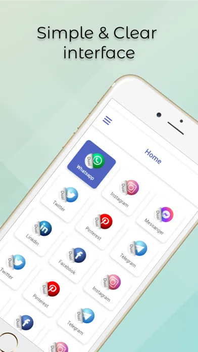 Dual Accounts Lite স্ক্রিনশট