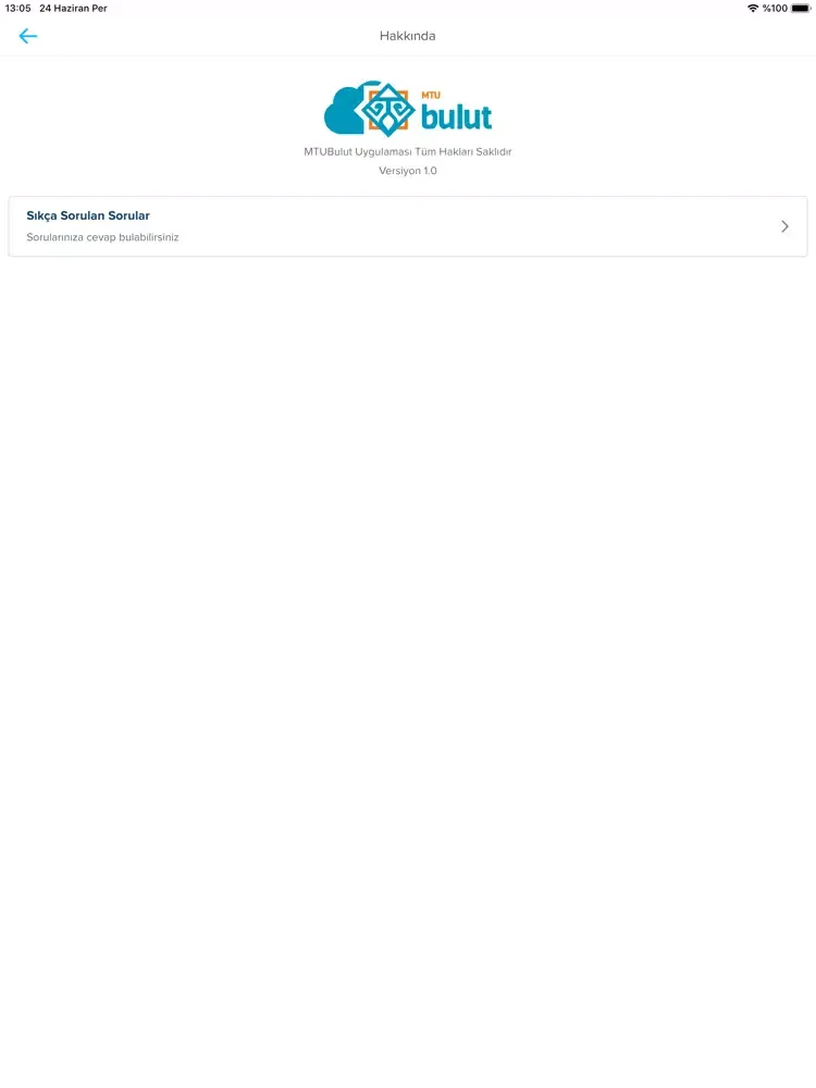 Capturas de pantalla de MTU Bulut iPad 