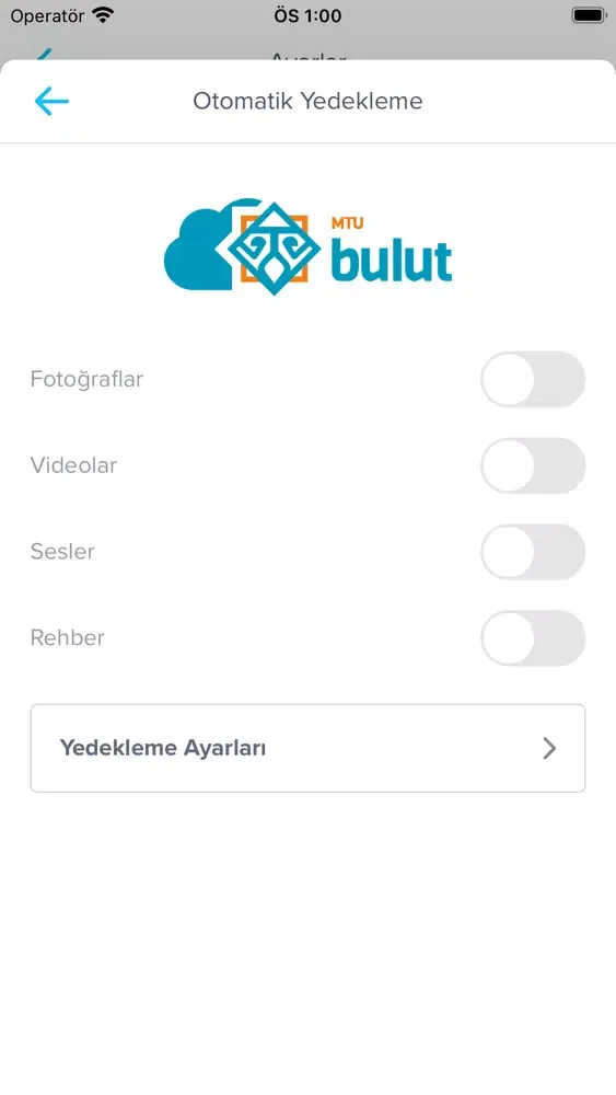 Capturas de pantalla de MTU Bulut