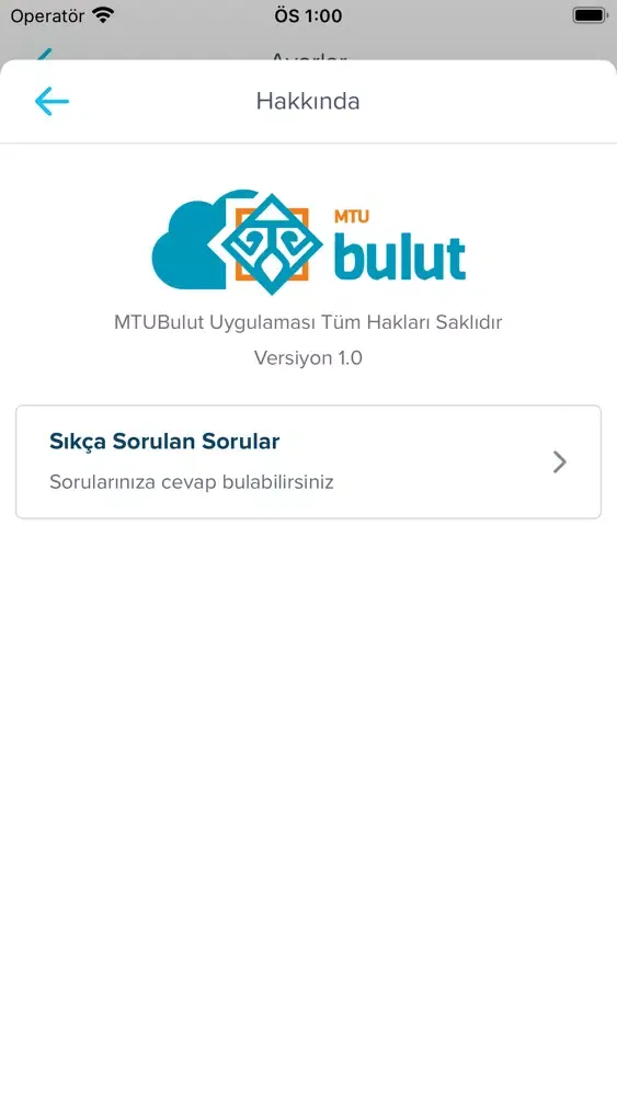 Capturas de pantalla de MTU Bulut