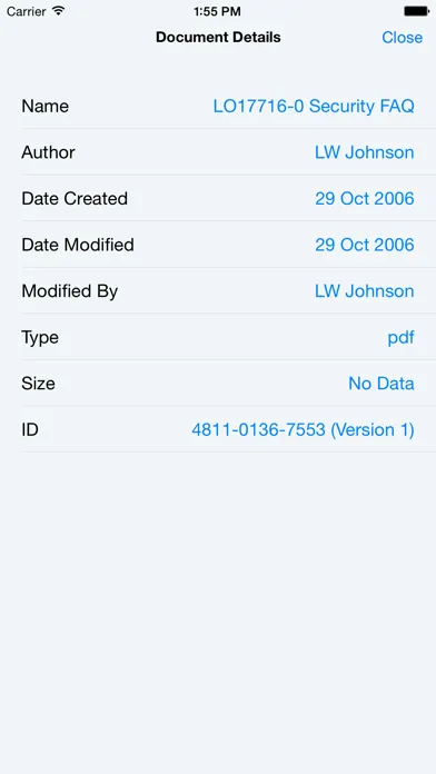 ภาพหน้าจอของ NetDocuments